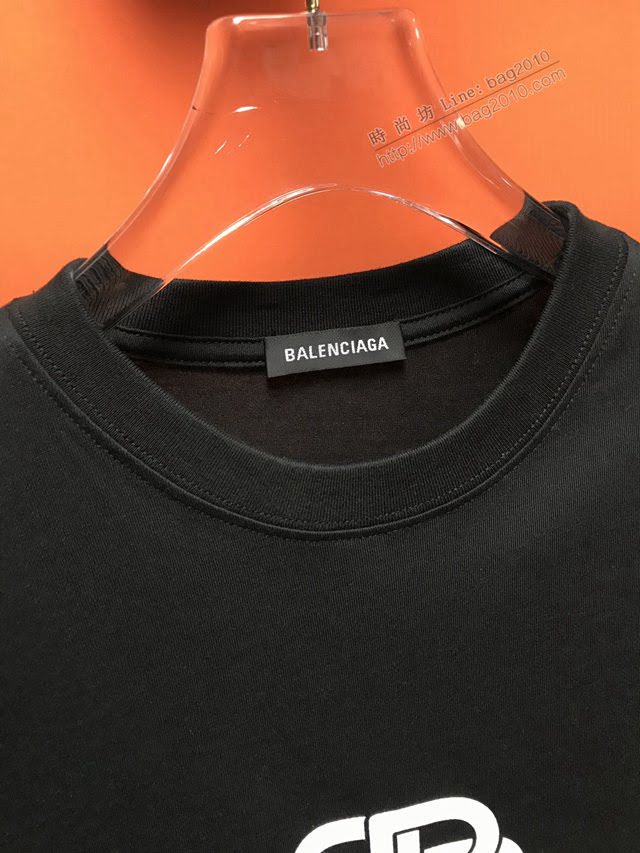 Balenciaga男T恤 2020新款 頂級版本 巴黎世家男短袖衣  tzy2438